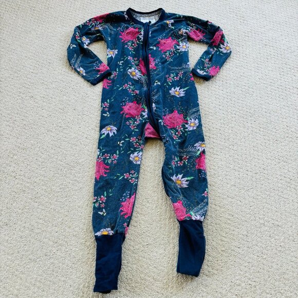 Bonds Wondersuit floral and butterfly pajama bundle - Picture 4 of 12